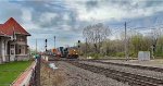 CSX 3416 leads the stacks eastbound.